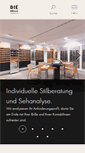 Mobile Screenshot of die-brille-biberach.de